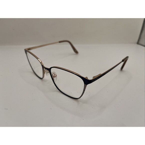 Karen Kane Eyeglasses Bebere Midnight Designer Frames Only Black 52-17-135 - Picture 3 of 6